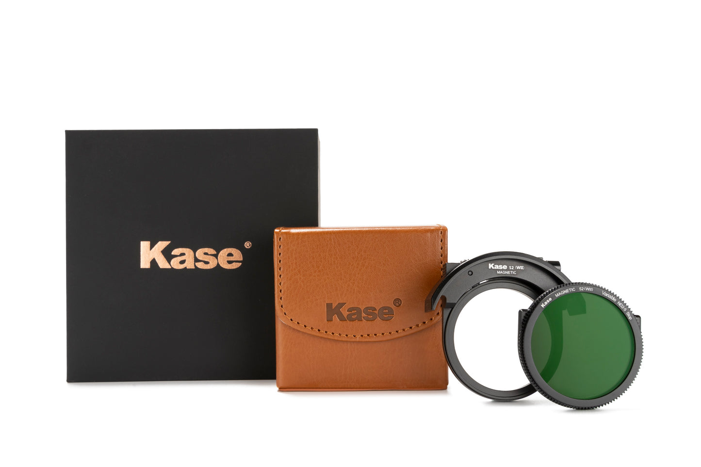 Kase Drop-In Magnetic Filter Set for Select Canon RF and EF Lenses (Variable ND 2-5 Stop + Magnetic Holder)