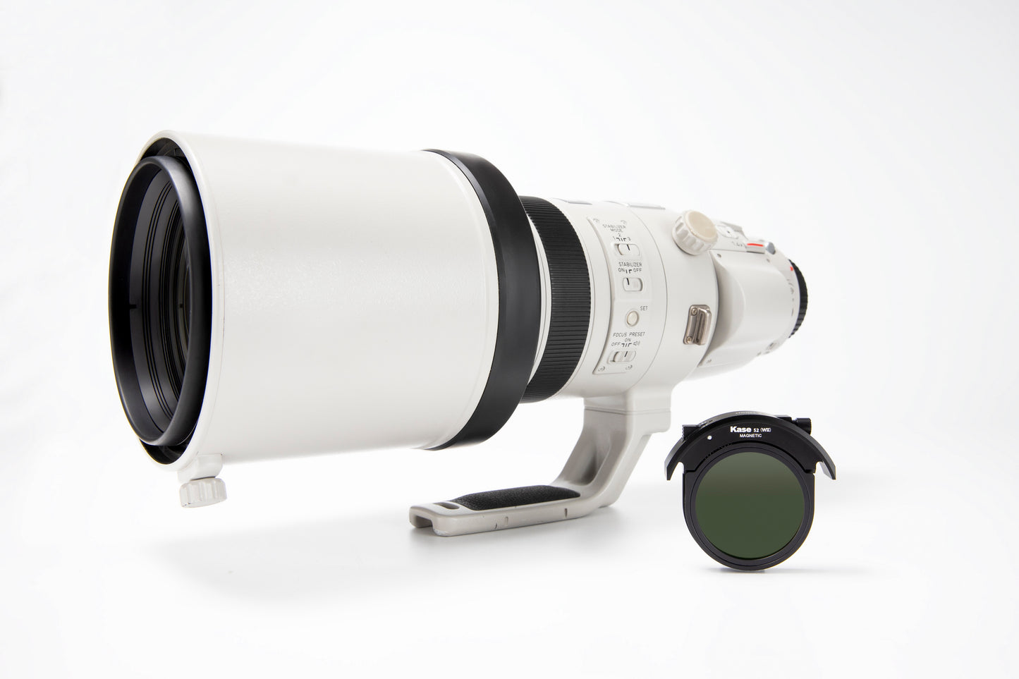 Kase Drop-In Magnetic Filter Set for Select Canon RF and EF Lenses (Variable ND 2-5 Stop + Magnetic Holder)