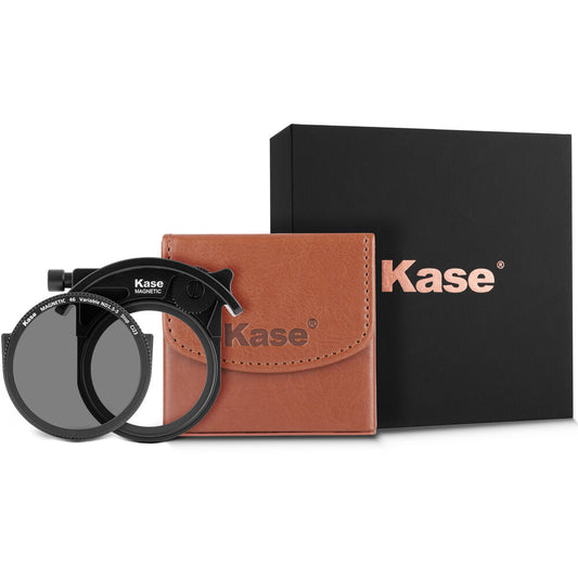 Kase Tele Drop-In Filter Kit for NIKKOR Z 800mm f/6.3 VR S and Z600mm f/4 TC VR S and Z 400mm f/2.8 TC VR S Lenses (1.5 - 5 Stop Vari ND Filter, Magnetic Holder)