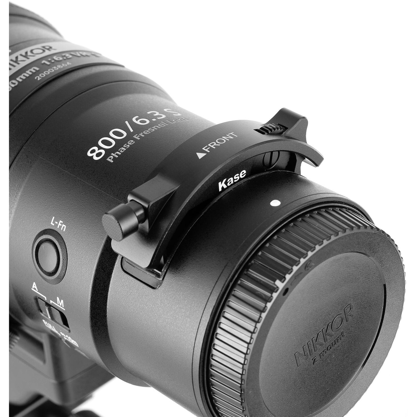 Kase Tele Drop-In Filter Kit for NIKKOR Z 800mm f/6.3 VR S and Z600mm f/4 TC VR S and Z 400mm f/2.8 TC VR S Lenses (1.5 - 5 Stop Vari ND Filter, Magnetic Holder)