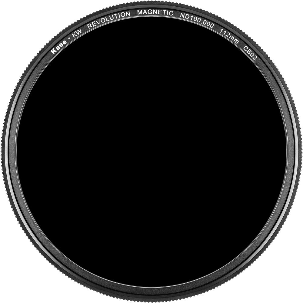 Kase 112mm KW Revolution ND 100000 ND Filter with Magnetic Adapter Ring 16.5-Stop (Orange Frame)