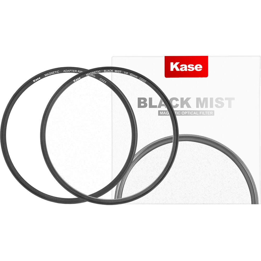 Kase 82MM Black Mist Magnetic Filter 1/8 & Magnetic Adapter