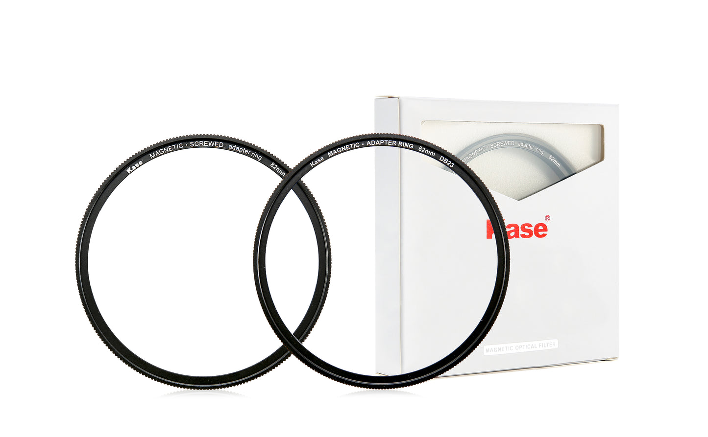 Kase Magnetic Adapter Ring Kit (magnetic adapter ring+magnetic screwing adapter ring ) 82mm