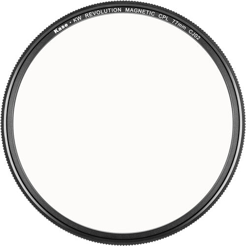 Kase KW Revolution Magnetic CPL Filter 77mm (Sliver Frame)