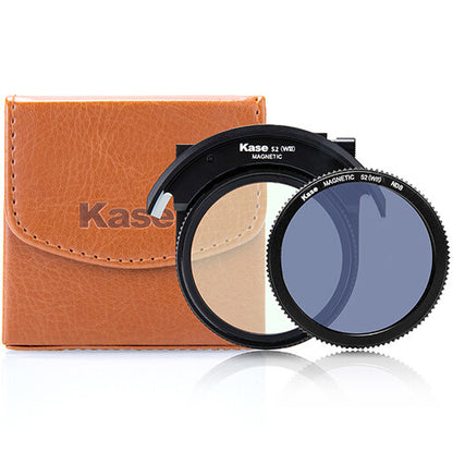 Kase Drop-In Magnetic Filter Set for Select Canon RF and EF Lenses (ND8, CPL)