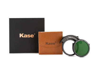Kase Drop-In Magnetic Filter Set for Select Canon RF and EF Lenses (Variable ND 2-5 Stop + Magnetic Holder)