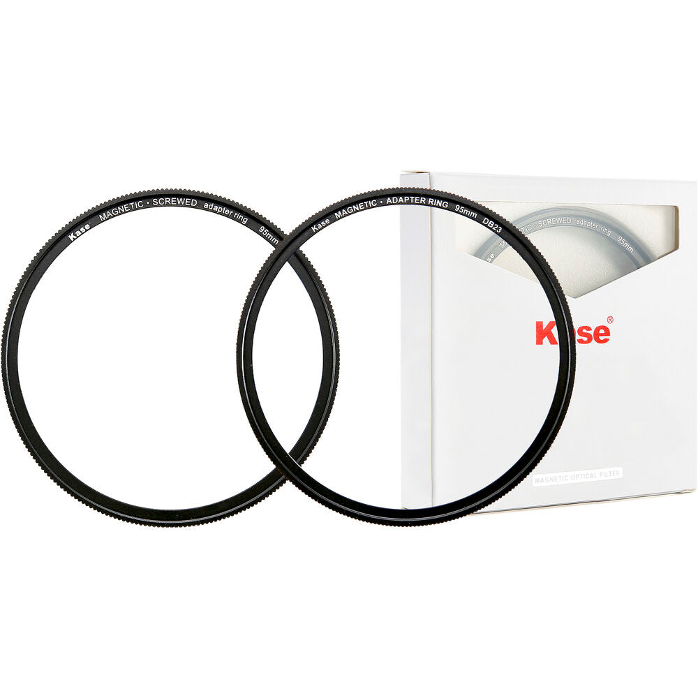 Kase Magnetic Adapter Ring Kit  (magnetic adapter ring+magnetic screwing adapter ring ) 95mm