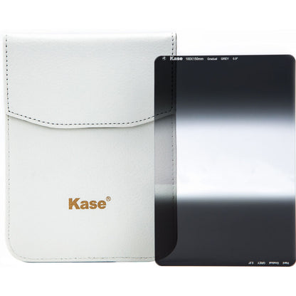 Kase 100x150mm  (3-Stop) Double Grad Filter (Soft GND0.9 + Hard GND0.9), Includes Magnetic Frame