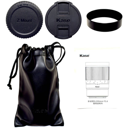 Kase 200mm f/5.6 MC Reflex Mirror Lens (Nikon Z)