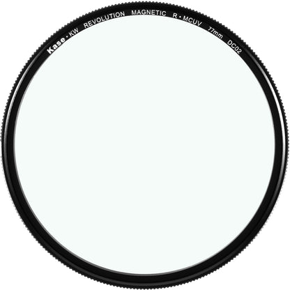 Kase KW Revolution R-MCUV Multicoated UV Filter 77mm  (No Thread, Black)