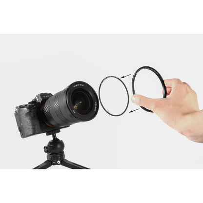 Kase KW Revolution R-MCUV Multicoated UV Filter 77mm  (No Thread, Black)