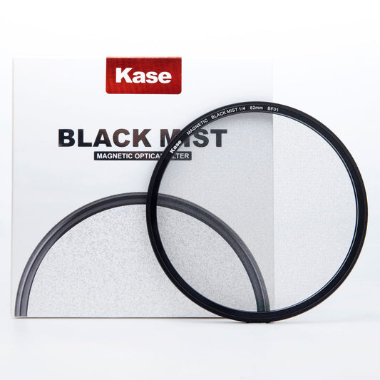 Kase 82MM Black Mist Magnetic Filter 1/4 & Magnetic Adapter