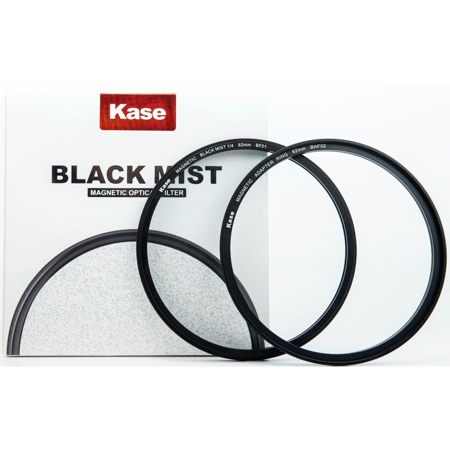 Kase 82MM Black Mist Magnetic Filter 1/2 & Magnetic Adapter