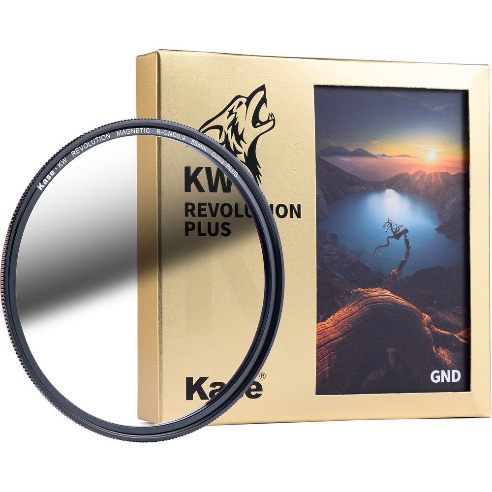 55mm KW Revolution Plus R-GND 0.9 Reverse Graduated ND Filter
