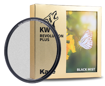 Kase KW Revolution Plus 82MM Black Mist Magnetic Filter 1/8 With Inlaid ring