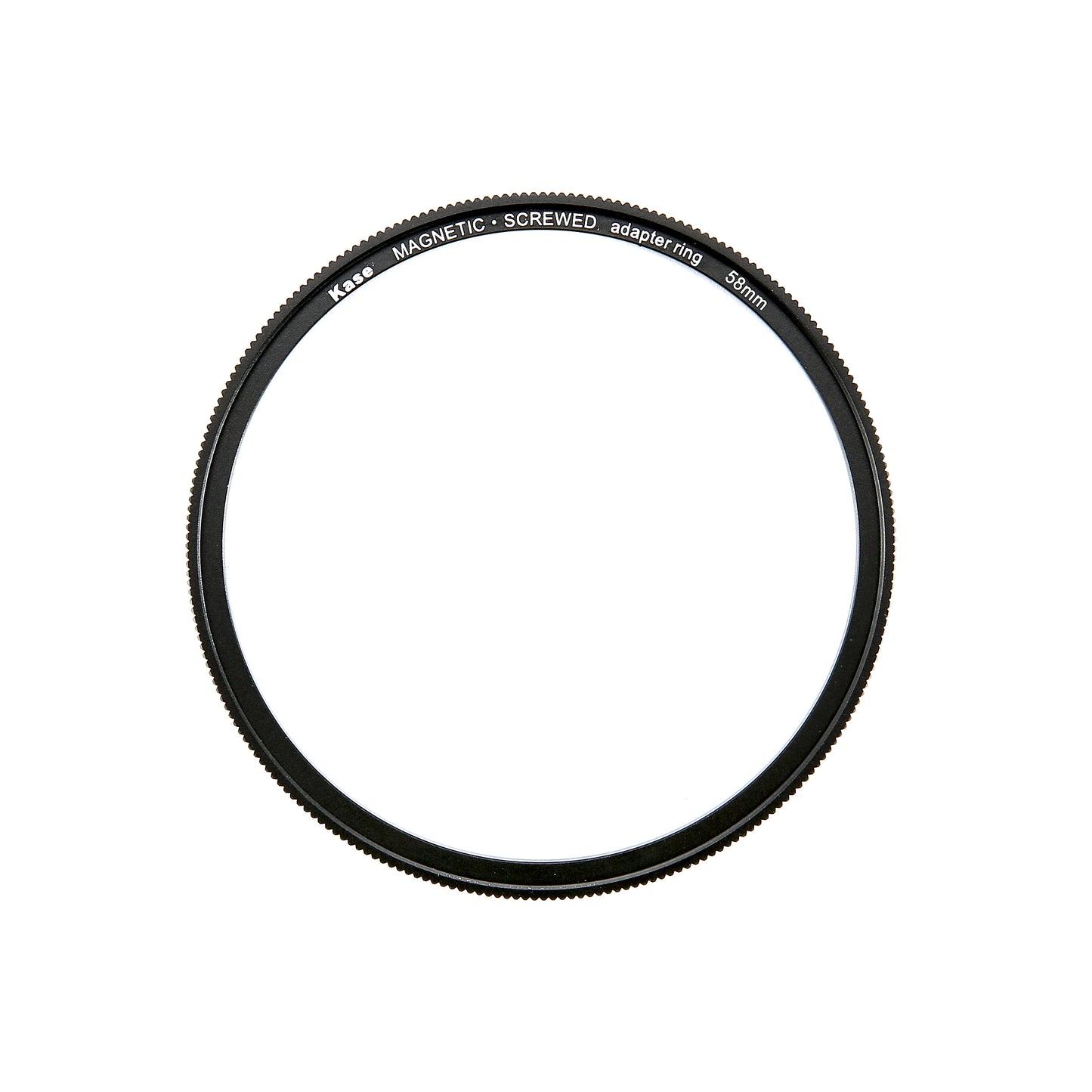 Kase Magnetic Adapter Ring Kit  (magnetic adapter ring+magnetic screwing adapter ring ) 58mm