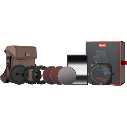 Kase Armour Master Double Grad Kit II with GND M/R 100mm Filter Holder