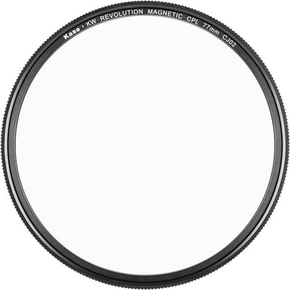 Kase KW Revolution Magnetic CPL Filter 77mm (Sliver Frame)