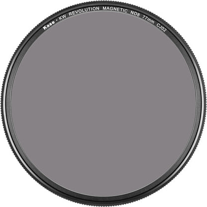 Kase 77mm KW Revolution Magnetic ND8 Filter 3-Stop (Blue Frame)